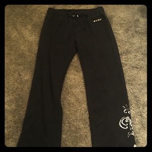 BCBG Black sweatpants. Size: Large